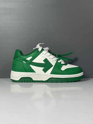 Out Of Office Green and White