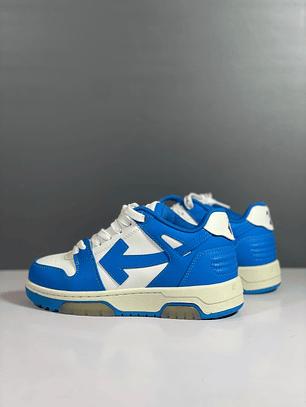 Out Of Office Blue and White