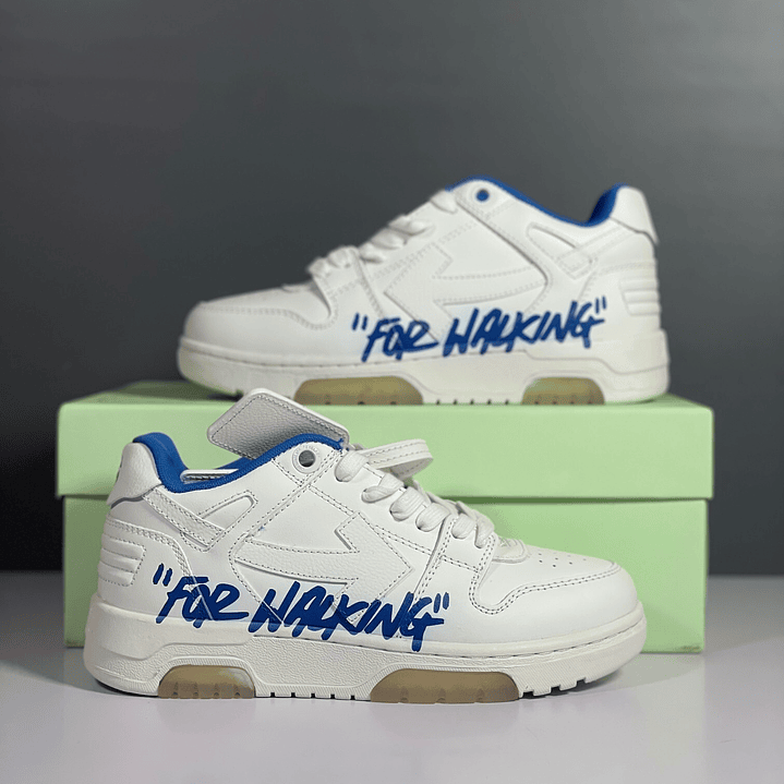 For Walking Blue and White 7