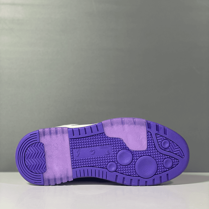 Out Of Office White and Purple 5