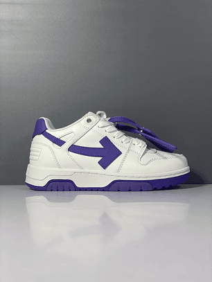 Out Of Office White and Purple