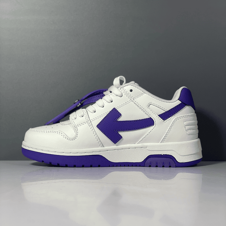 Out Of Office White and Purple 6