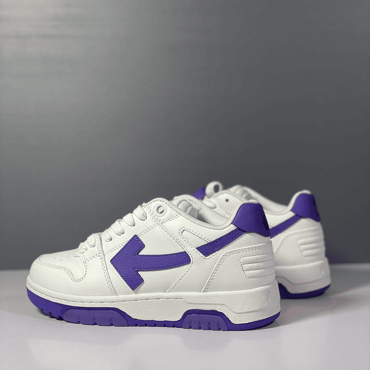 Out Of Office White and Purple 7