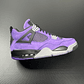AJ4 Travis Scott Purple - Thumbnail 1