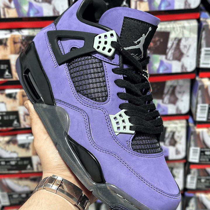 AJ4 Travis Scott  Purple 5