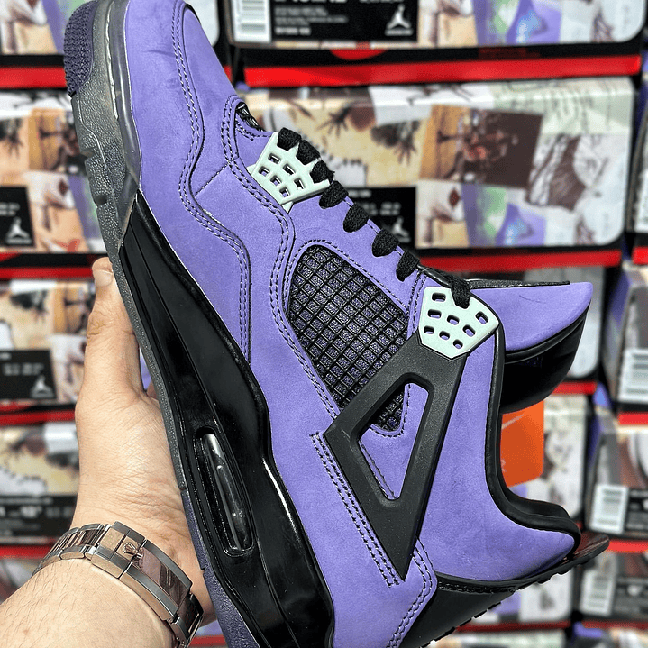 AJ4 Travis Scott  Purple 7