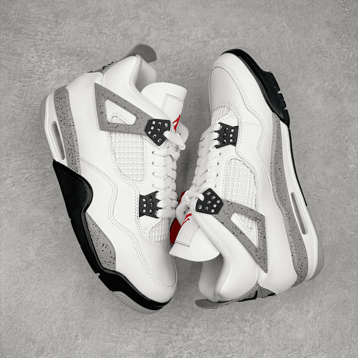 AJ4 Retro OG White Cement 5