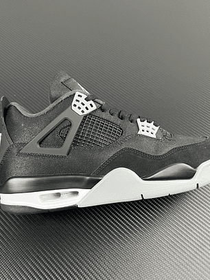 AJ4 Retro SE Black Canvas