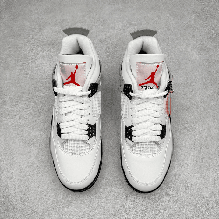 AJ4 Retro OG White Cement 8
