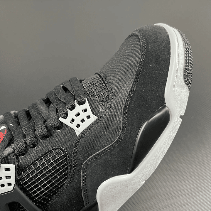 AJ4 Retro SE Black Canvas 6
