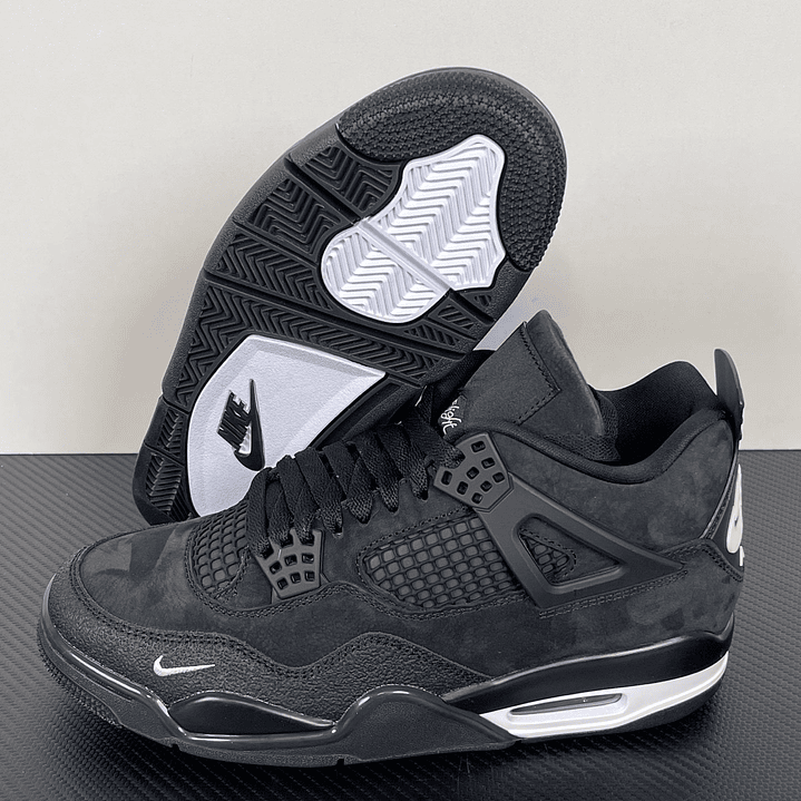 AJ4 Brick by Brick Black 9