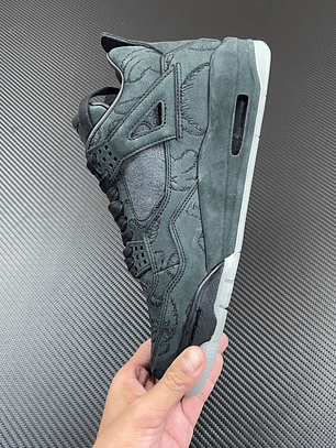 AJ4  Retro Kaws Black