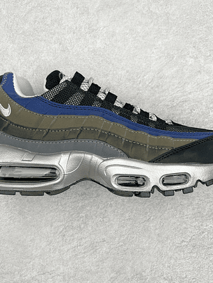 95 Black Metallic Silver