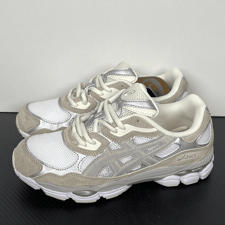 Gel Nyc White/Oyster Grey 6