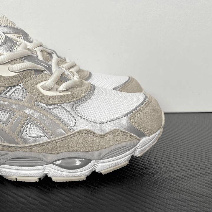 Gel Nyc White/Oyster Grey 8