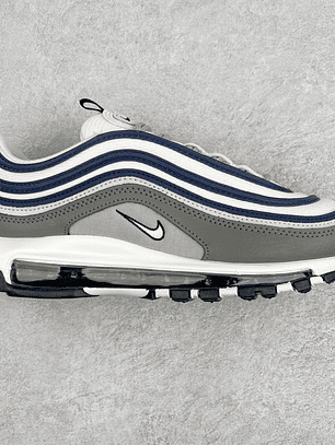 97 Flat Pewter/White