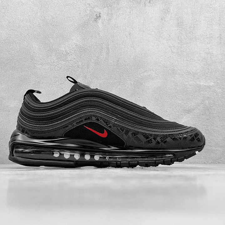 97 All-Over Print Black Red 3