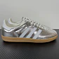 Samba  OG Silver Metallic Cracked Leather - Thumbnail 1