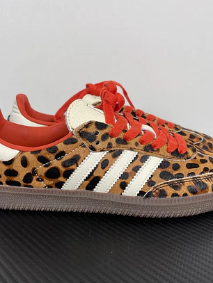 Samba Preloved Red Leopard