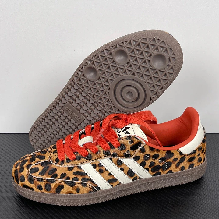 Samba Preloved Red Leopard 2