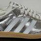 Samba  OG Silver Metallic Cracked Leather - Thumbnail 5