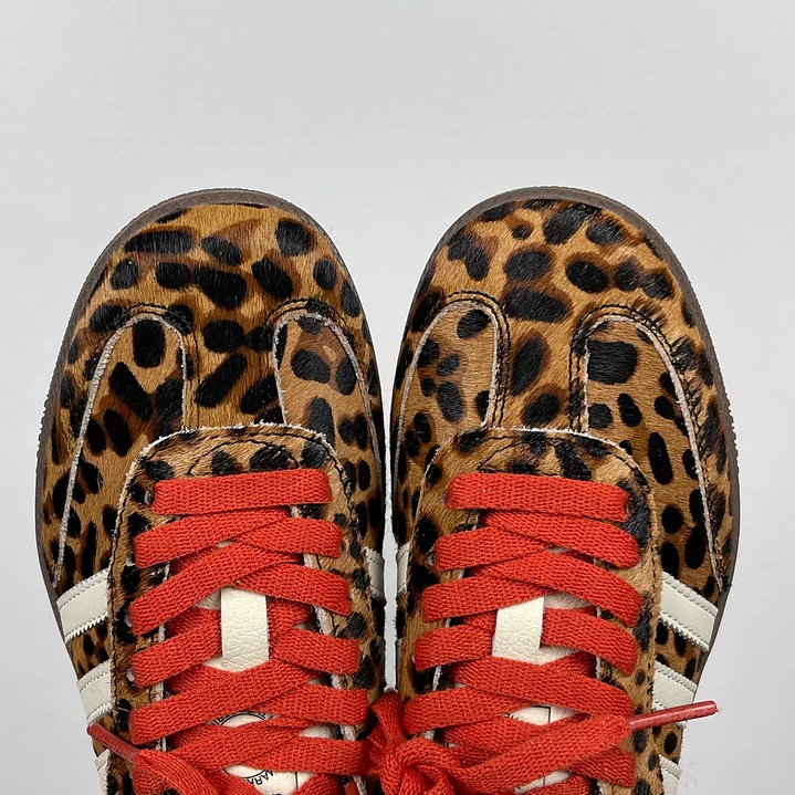 Samba Preloved Red Leopard 6