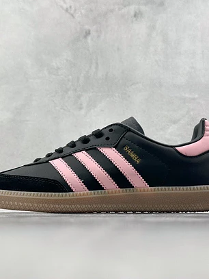 Samba Black PInk  Gum Sole