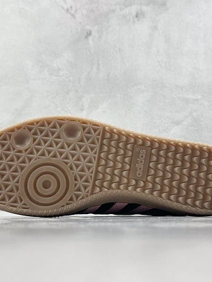 Samba Black PInk  Gum Sole