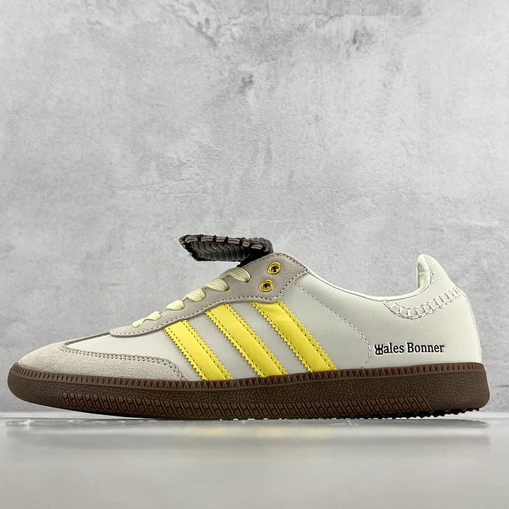 Samba  Pony Tonal x Wales Bonner Cream White 1