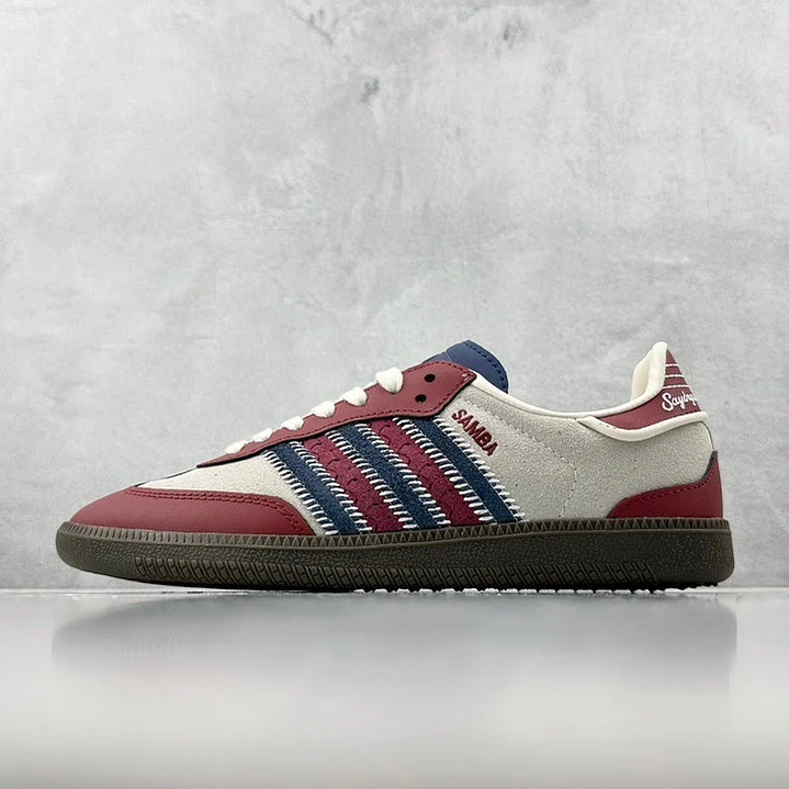 Samba Red Blue White 1