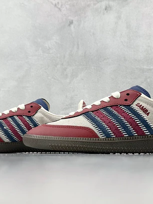 Samba Red Blue White