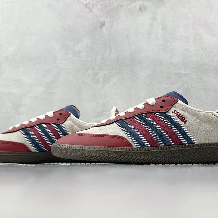 Samba Red Blue White 2