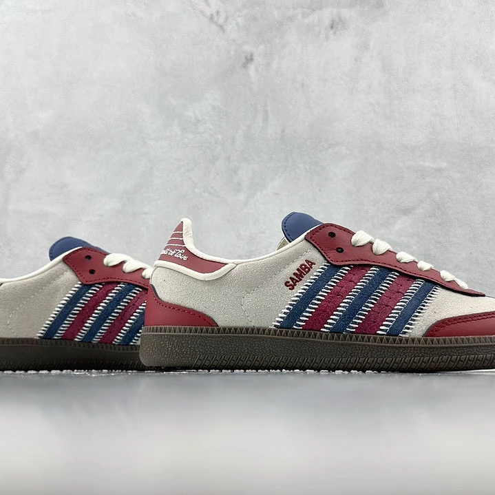 Samba Red Blue White 7