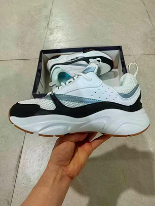 B22 Blue White and Black