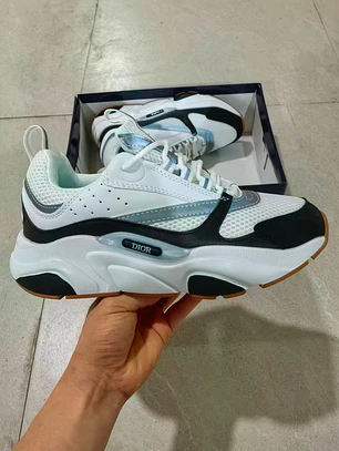 B22 Blue White and Black