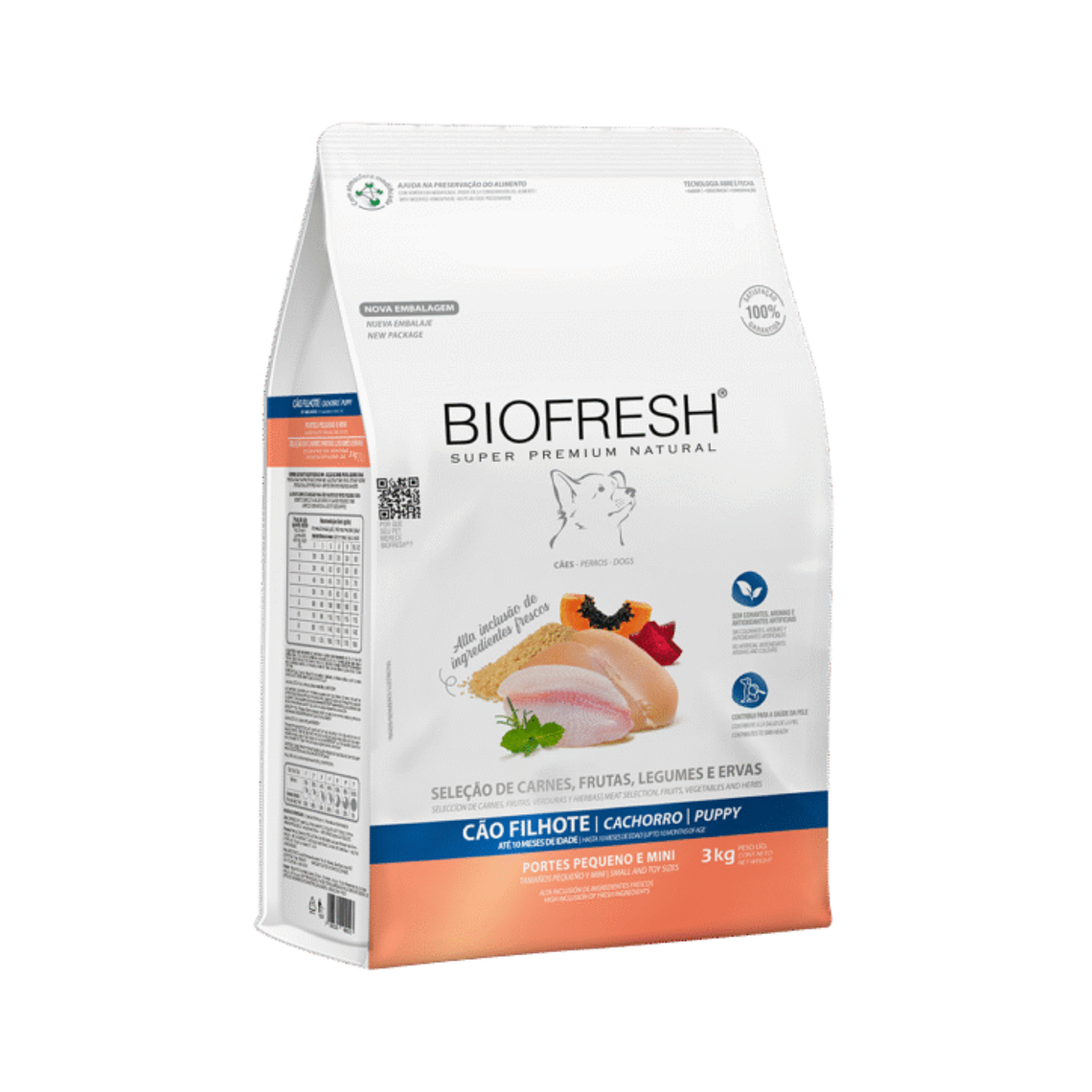 Biofresh Puppy Razas Pequeñas 3 kg | Alimento Super Premium Natural 1