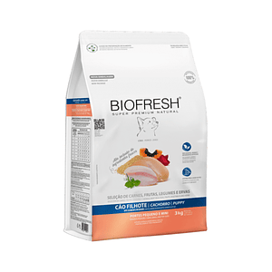 Biofresh Puppy Razas Pequeñas 3 kg | Alimento Super Premium Natural