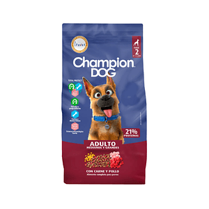 Champion Dog Adulto 18 kg | Alimento para Perros Adultos