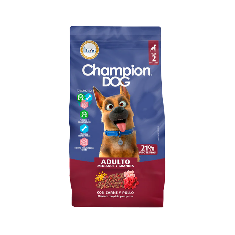 Champion Dog Adulto 18 kg | Alimento para Perros Adultos 1