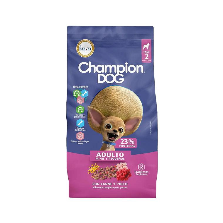Champion Dog Adulto Razas Pequeñas 18 kg | Alimento para Perros Adultos 1