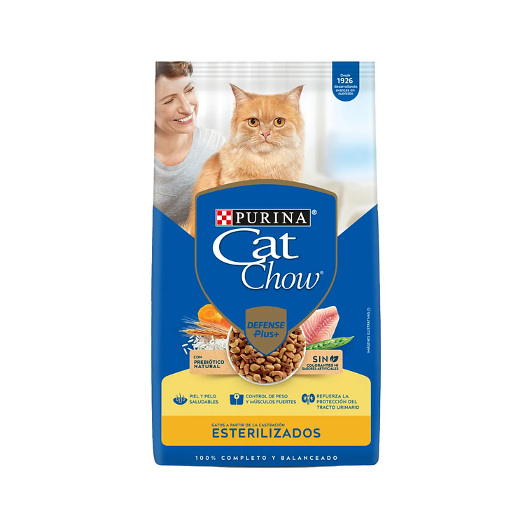 Cat Chow Esterilizado 19,5 kg | Alimento para Gatos Esterilizados 1