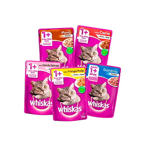 Whiskas Sachet | Alimento Húmedo para Gatos 