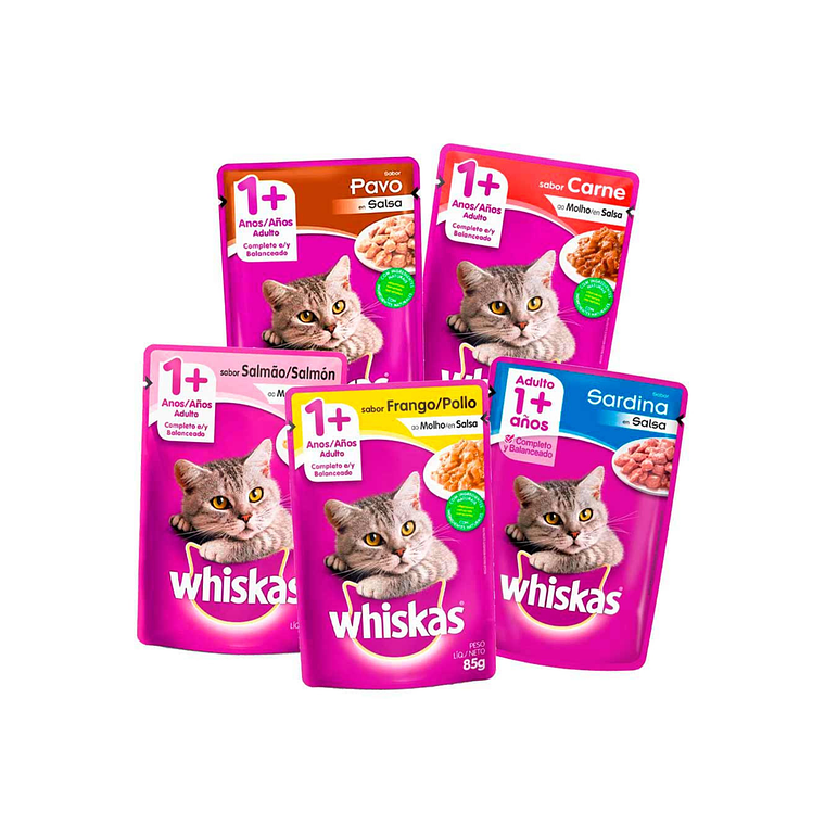 Whiskas Sachet | Alimento Húmedo para Gatos  1