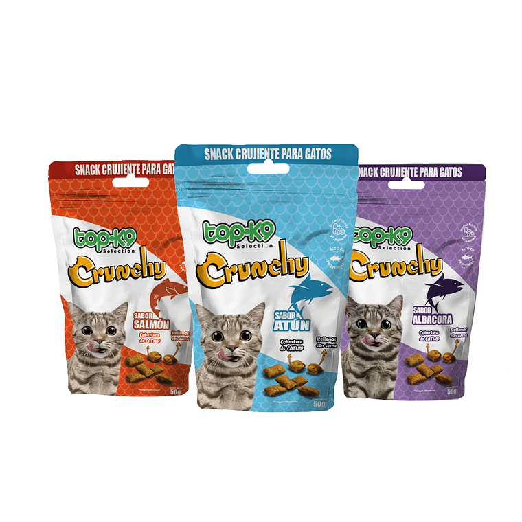 Crunchy TopK9 Gato | Snack Crujiente para Gatos 1