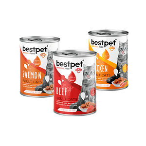 BestPet Lata Gato | Alimento Húmedo para Gatos
