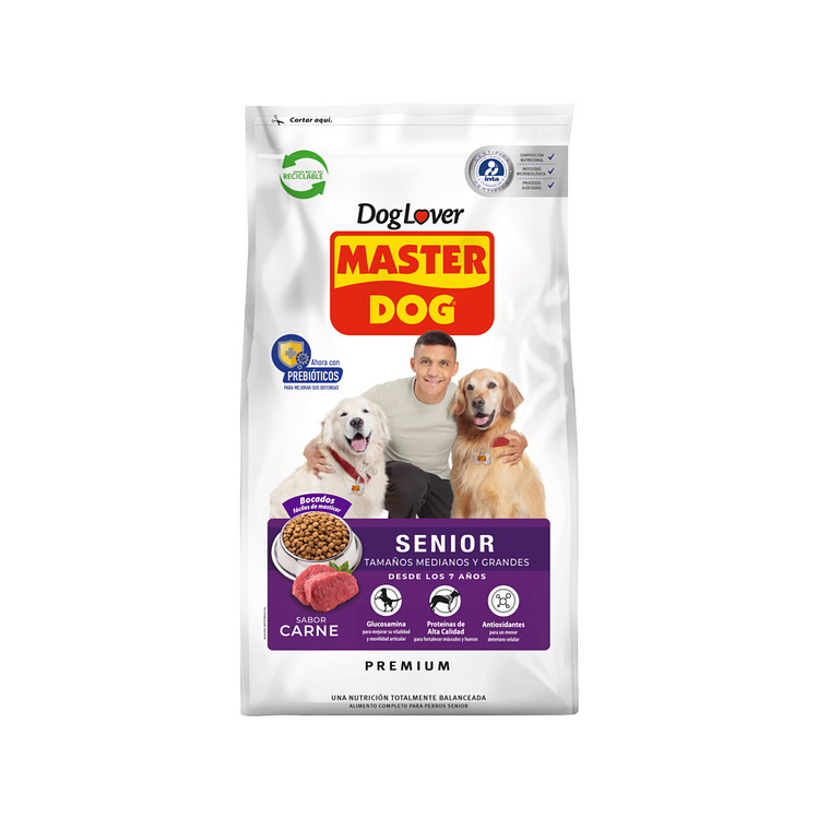 Master Dog Senior 18 kg | Alimento para Perros Senior 1