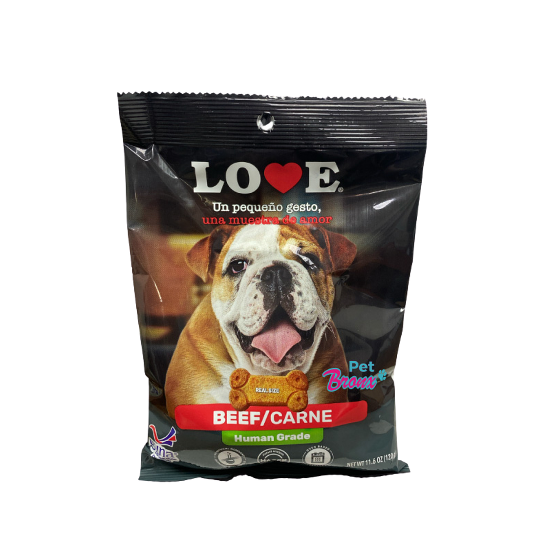 Galleta Love Carne 120 g  1