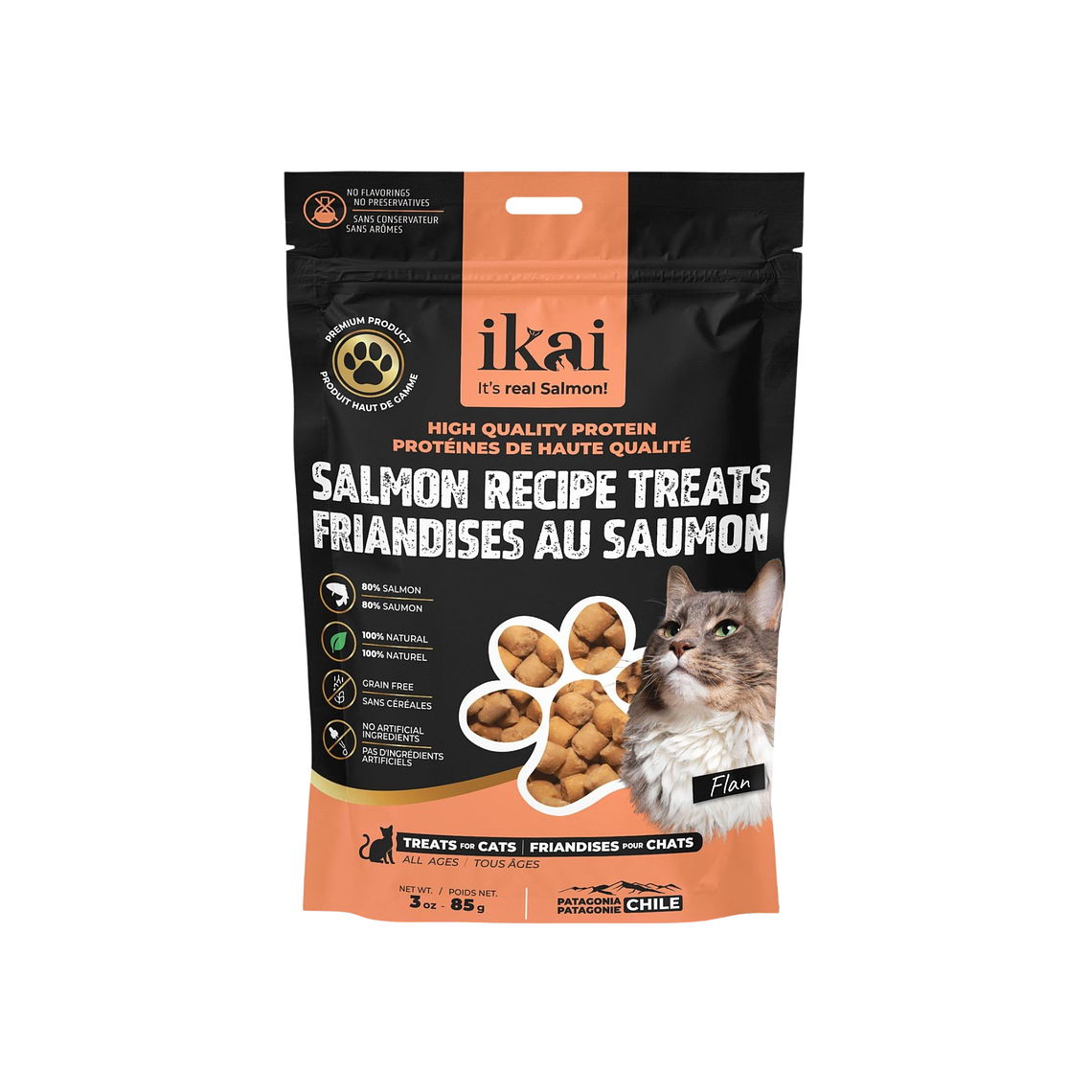 Ikai Snack Horneados de Salmón para Gato 1