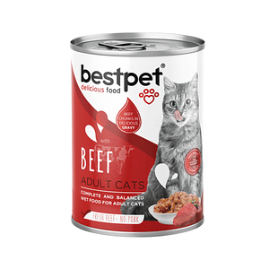 Lata BestPet Gato Carne 