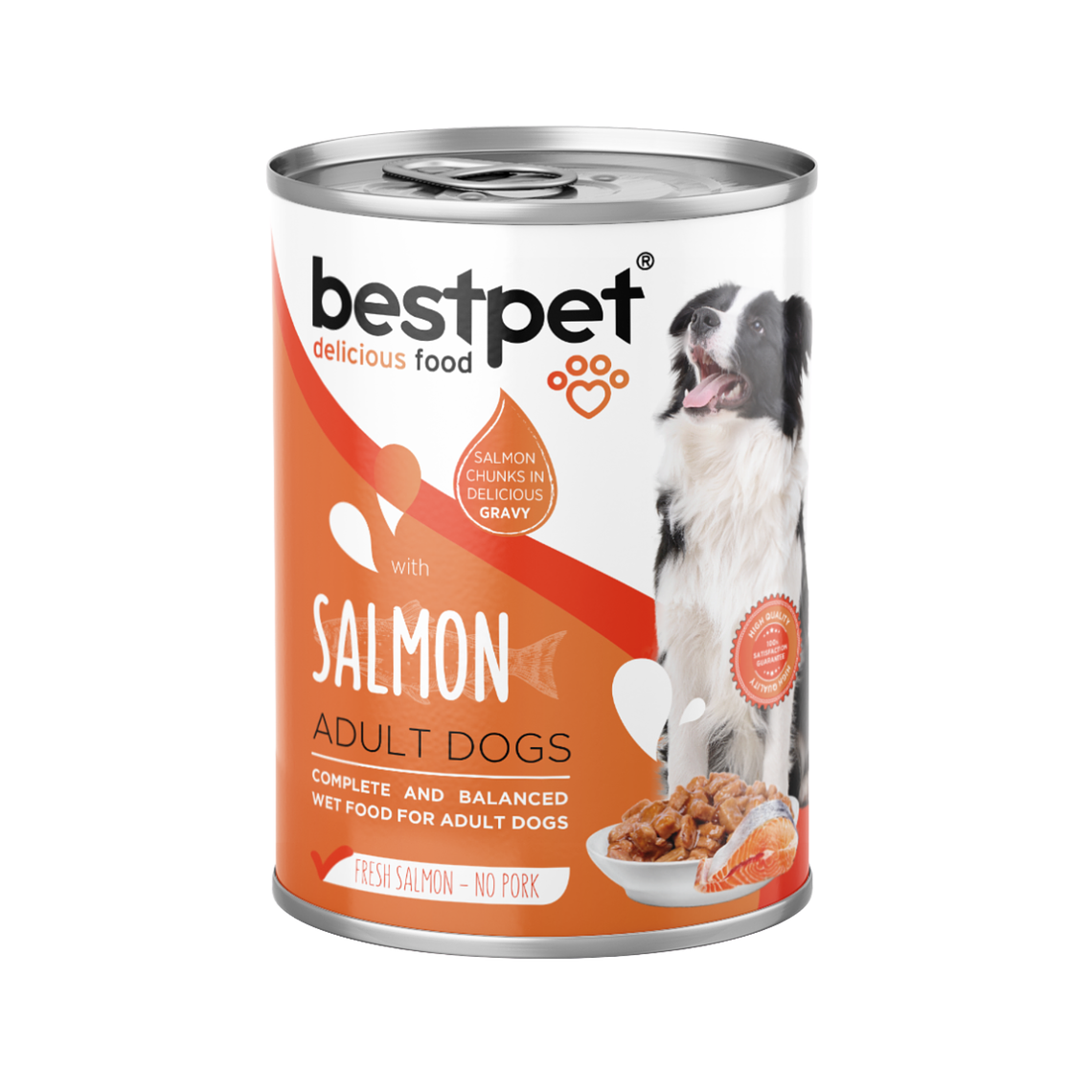 Lata BestPet Perro Salmón 1